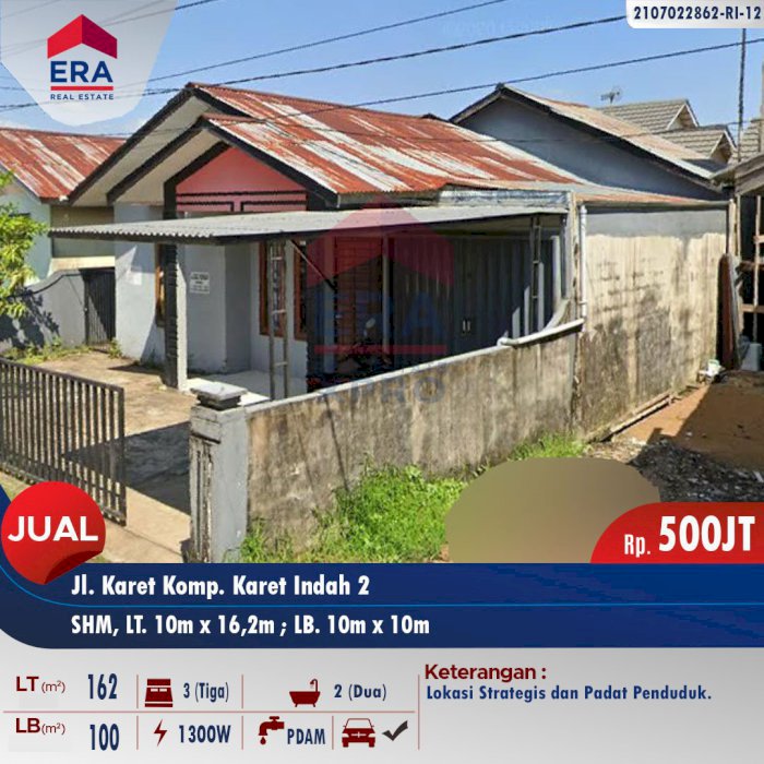 Jual Rumah Murah Lokasi Strategis Pontianak Kalimantan Barat