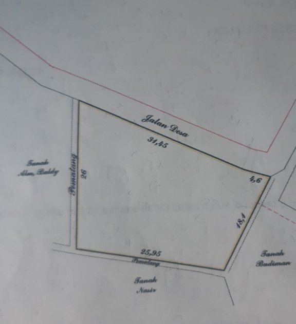 Tanah dijual di geuce