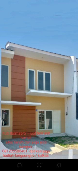 Jual baru gress rumah berhadiah