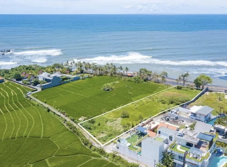 JUAL TANAH BEACH FRONT CEMAGI BADUNG BALI