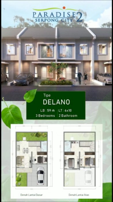 PARADISE SERPONG CITY 2 (Cluster Ecoscape)