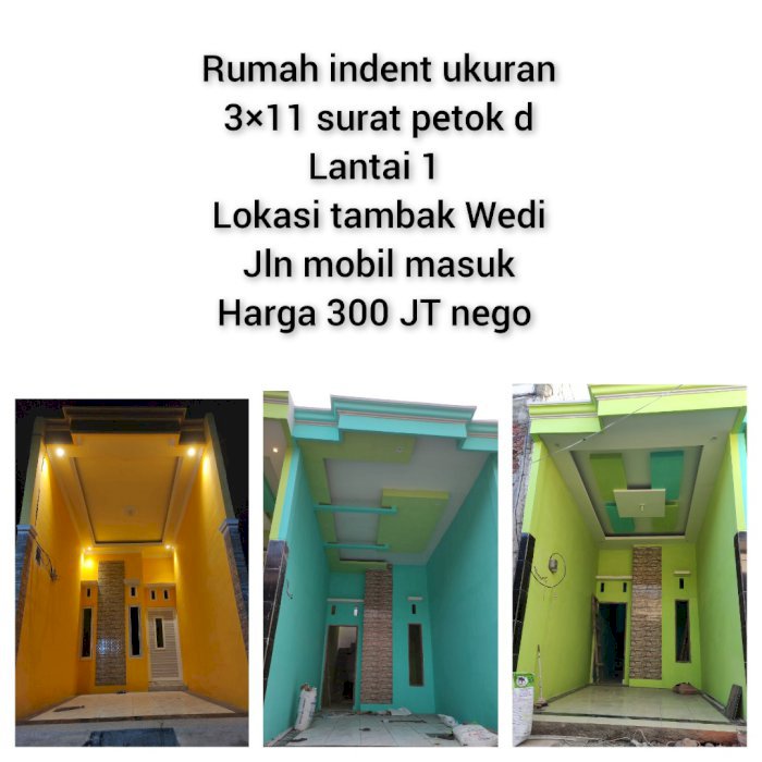 Rumah indent / pesanan