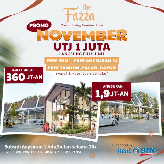 Perumahan The Fazza Di Driyorejo Gresik