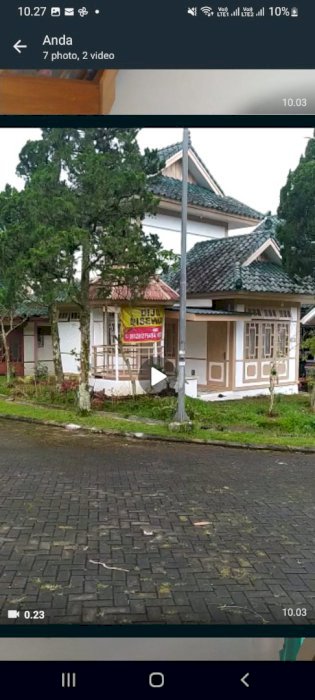 DIJUAL  KOTA BUNGA, Lokasi sangat Strategis, udah bersih,segar