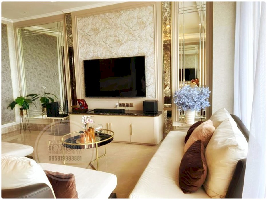 Dijual Apt. District 8 Unit 3+1 BR Full Furnish Best City View