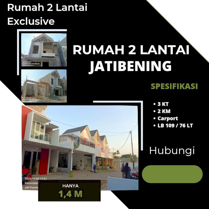 Dijual cepat rumah baru di Alif Premiere