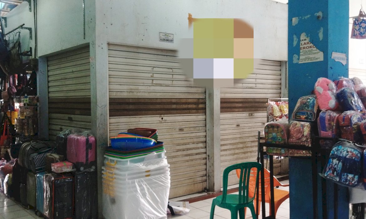 Disewakan kios di Pasar Ciplak Kalimalang