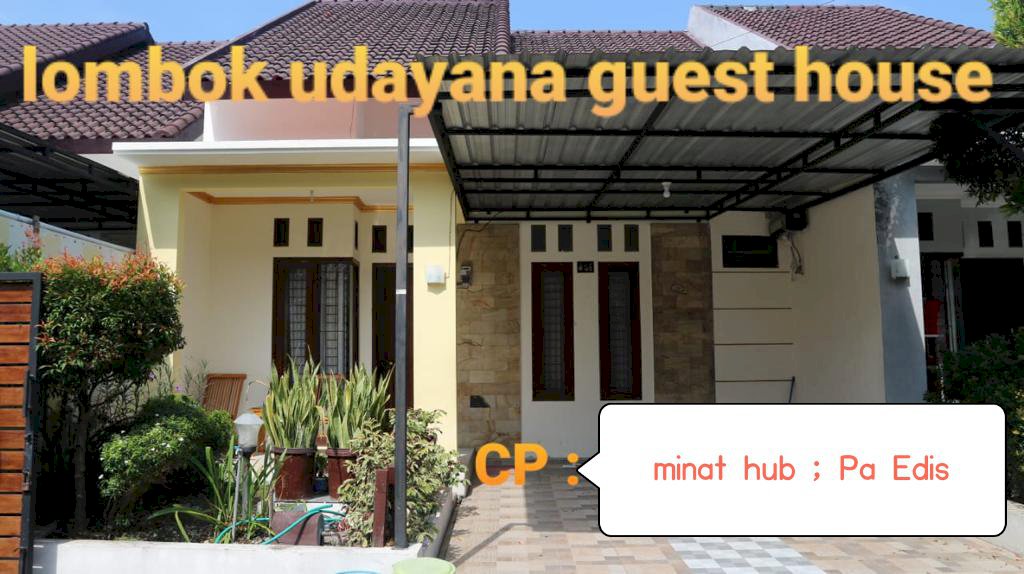 Di Sewakan Guest House Lokasi Sangat Strategis Di Mataram