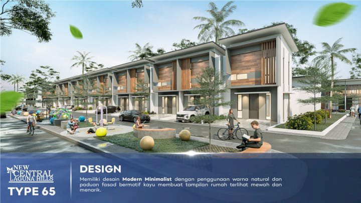 Central Laguna hills rumah dua lantai