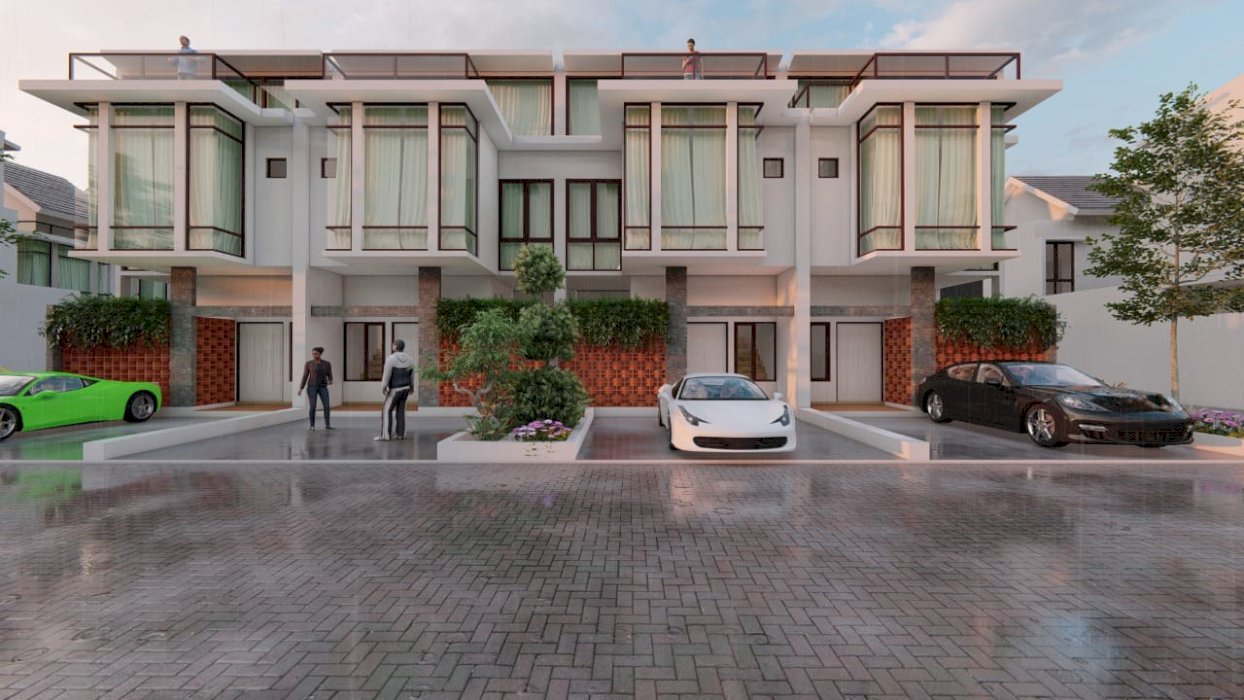 Villa kota batu murah