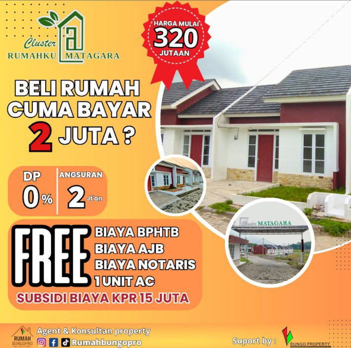 Rumahku matagara siap huni dekat puspem tigaraksa