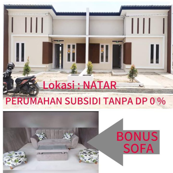 Rumah subsidi Lampung murah tanpa keluar duit