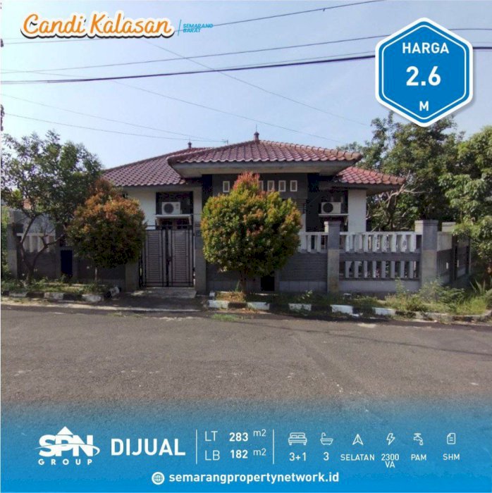 RUMAH DIJUAL MURAH DI CANDI KALASAN MANYARAN SEMARANG