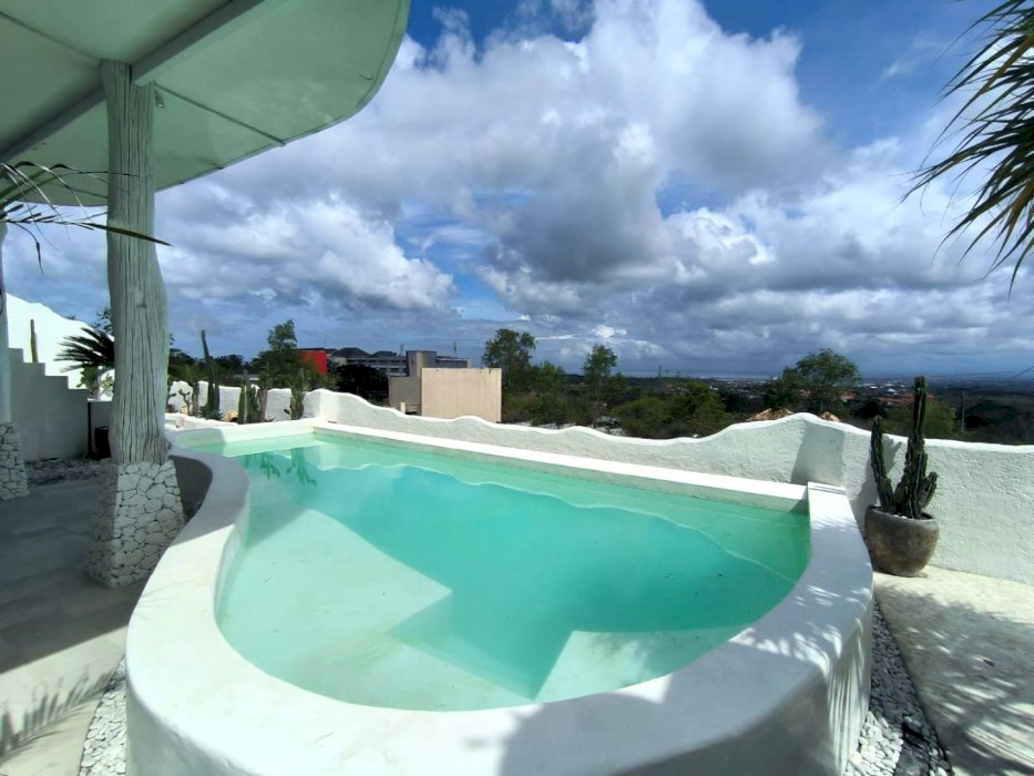 JUAL BEAUTIFUL MEDITERANNEAN VILLA OCEAN VIEW DI UNGASAN JIMBARAN BALI