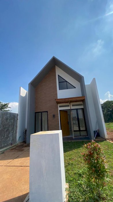 Rumah cluster keren strategis