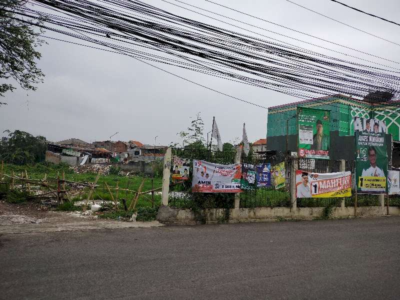 dijual tanah sebelah SUPERMARKET TIPTOP PONDOK GEDE