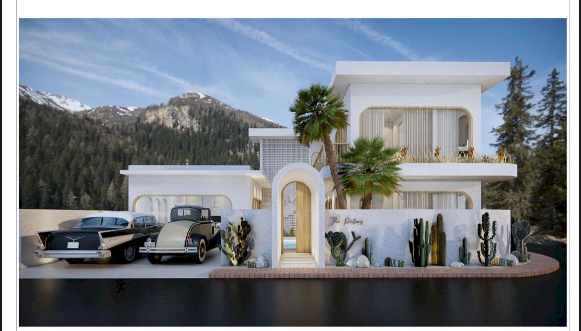 Villa 2 lantai kota batu