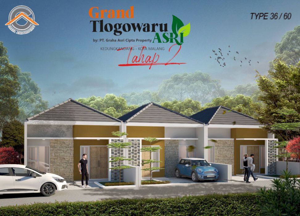 RUMAH STRATEGIS DI KOTA MALANG TYPE 36/60