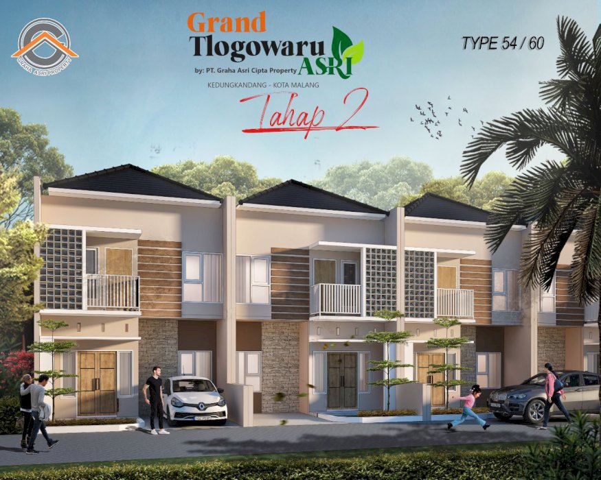 RUMAH MURAH STRATEGIS DI MALANG TYPE 54/60