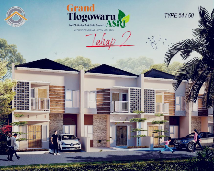 DI JUAL RUMAH MURAH STRATEGIS DI MALANG TYPE 54/60