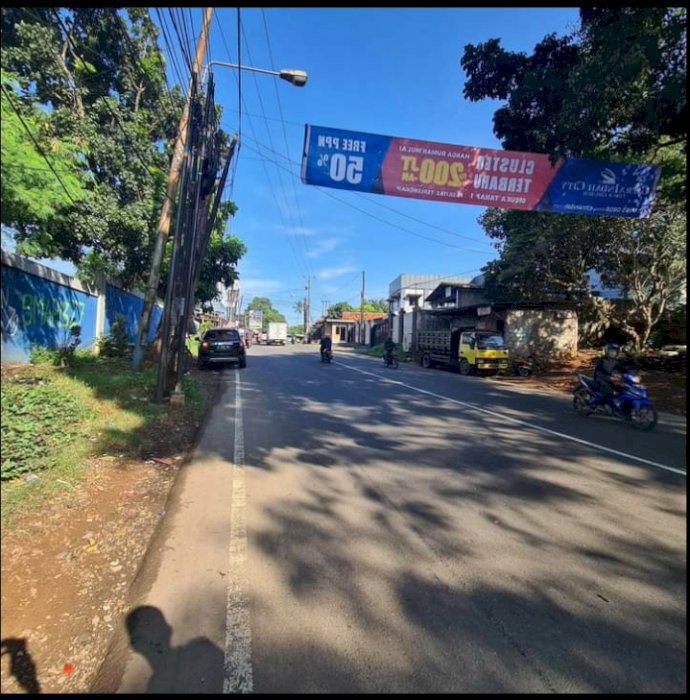 Di jual tanah pinggir jalan raya propinsi