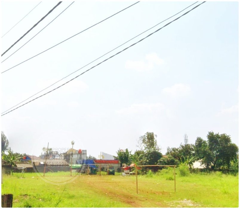 TANAH RATA RAWA BUNTU, SHM, TURUN HARGA DEKAT STASIUN KERETA