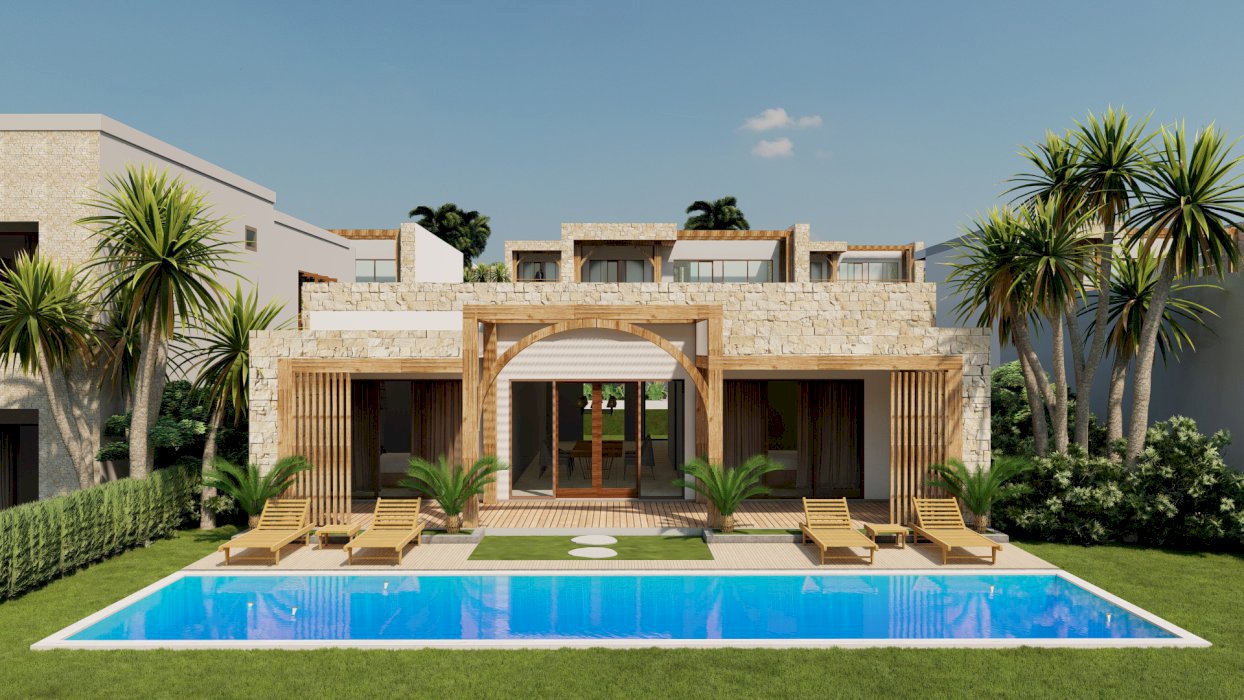 Villa project showcasing cliff 3 bedroom villa in Sunut Lombok