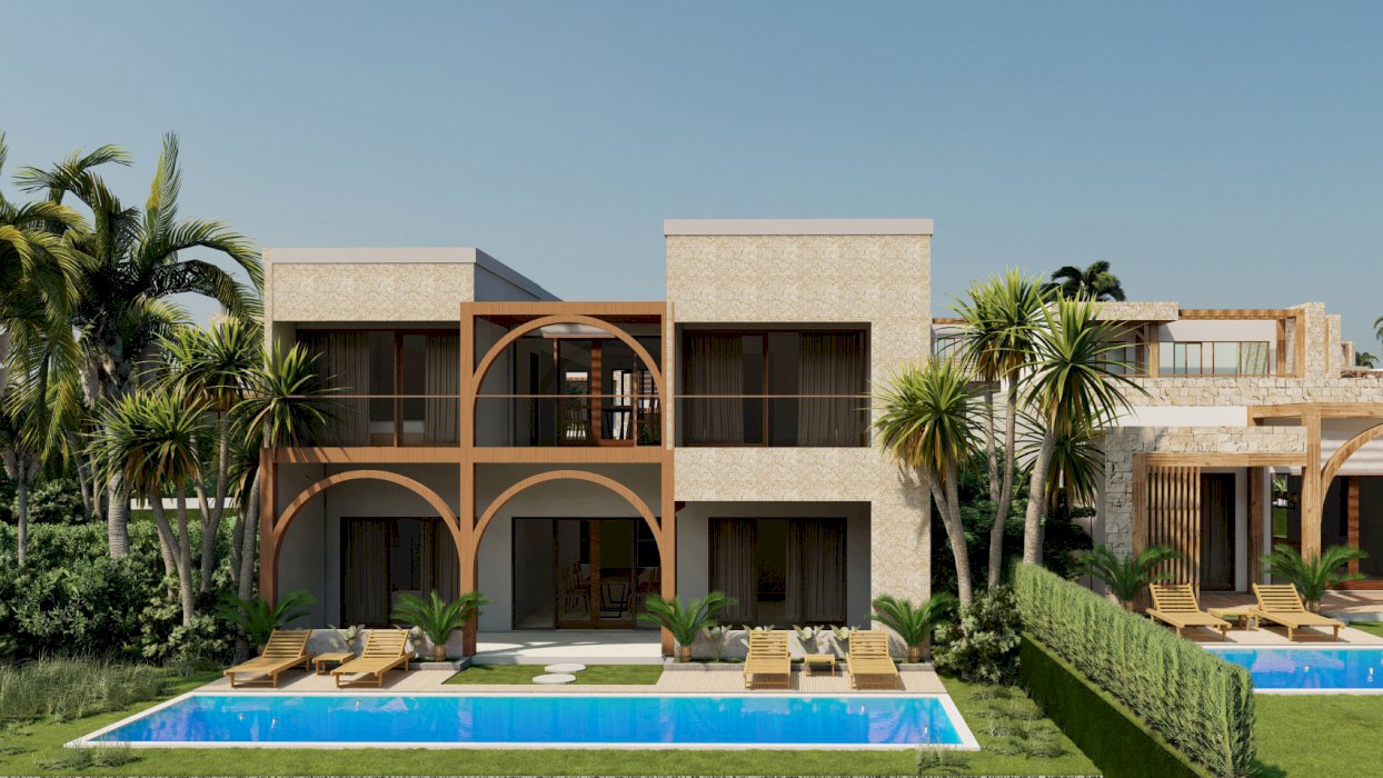 Villa project showcasing cliff 5 bedroom villa in Sunut Lombok