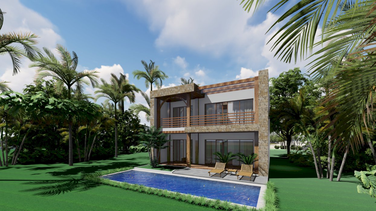 Villa project showcasing 3 bedroom villa in Sunut Lombok