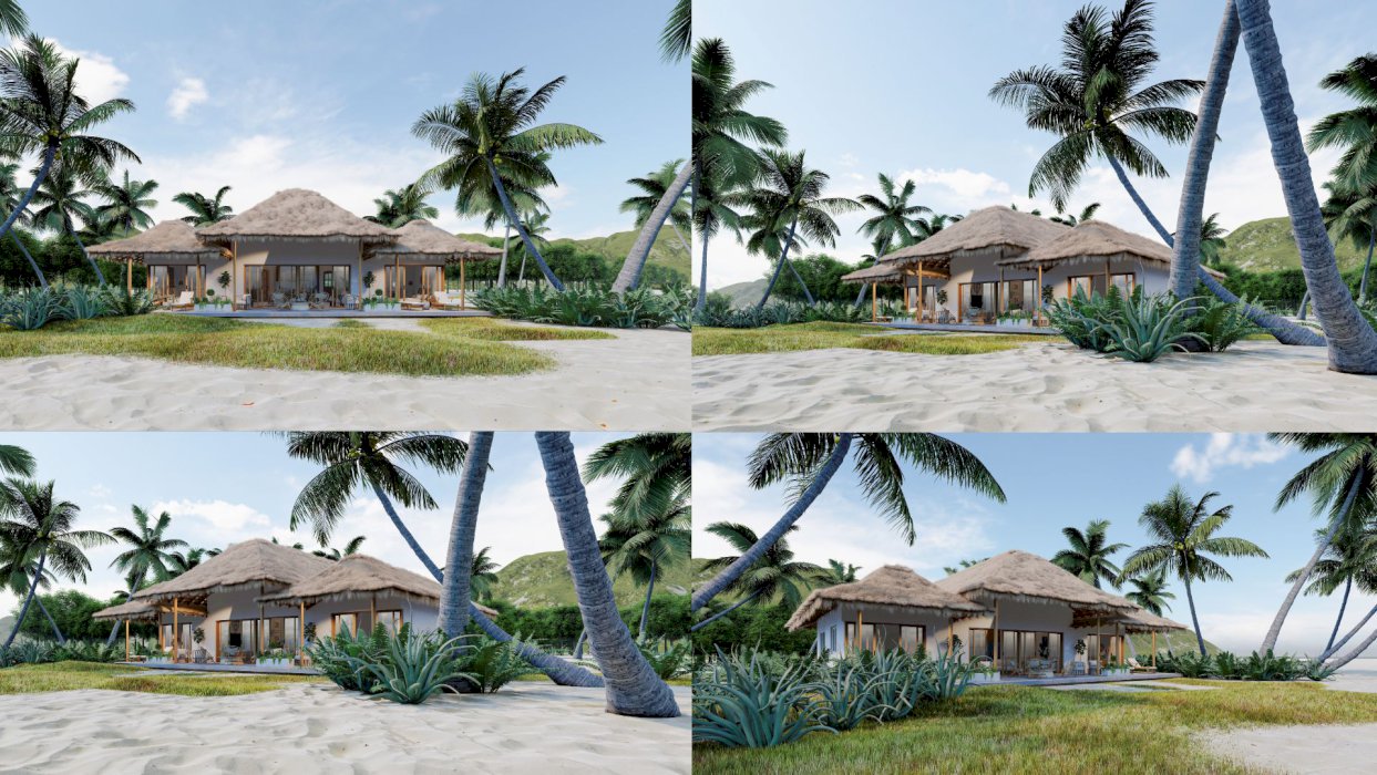 Villa project showcasing 3 bedroom villa in sumba NTT