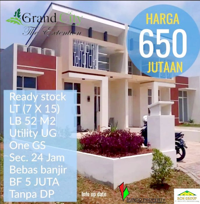 Grandcity the extention rumah siap huni