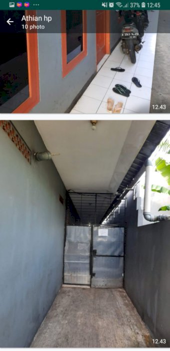 Di jual rumah kontrakan dan kios