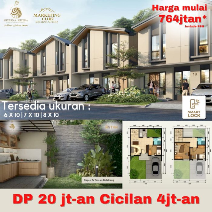 PERUMAHAN 2 LANTAI LOKASI STRATEGIS