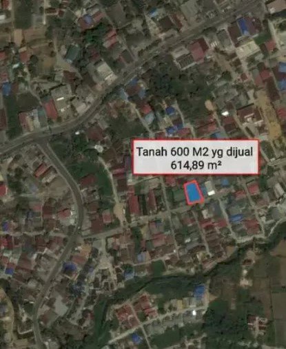 Dijual Murah Tanah di Jln. Tennis (ex jln Reformasi), Bontang Selatan