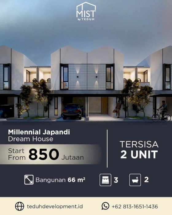 MENCARI RUMAH IDAMAN 2 LANTAI 850JUTAAN