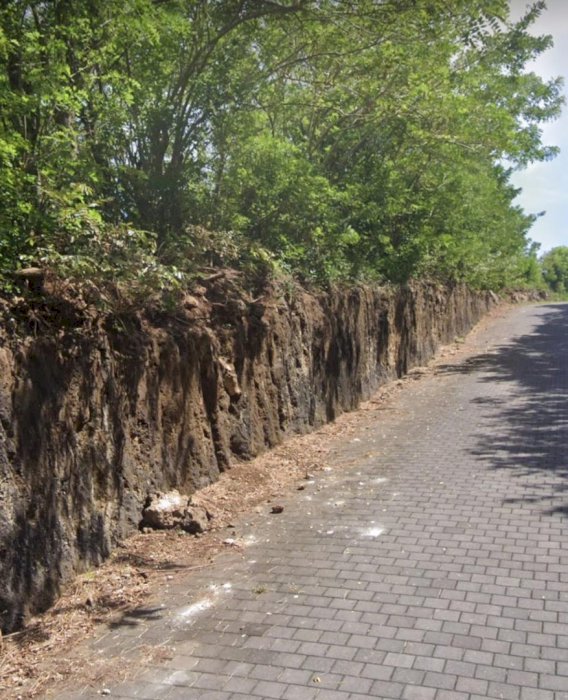 Tanah los tebing rp 450 jt are pecatu badung bali lokasi