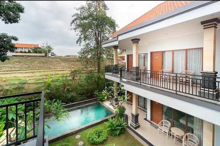 JUAL GUEST HOUSE VIEW HAMPARAN SAWAH DI CANGGU BALI