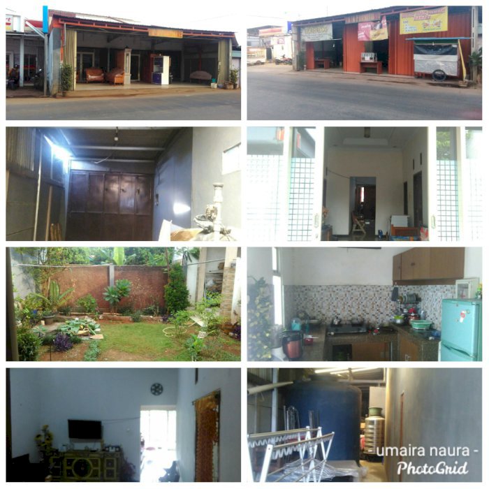 DIJUAL RUMAH SEKALIGUS TOKO STRATEGIS DI PINGGIR JALAN RAYA
