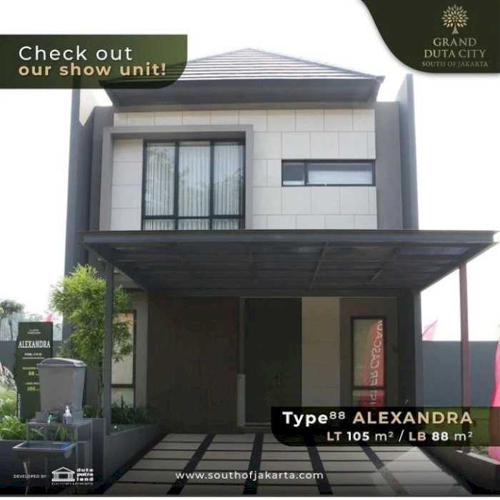 RUMAH IDAMAN 2 LANTAI DENGAN KAWASAN YANG SEJUK DI PARUNG BOGOR