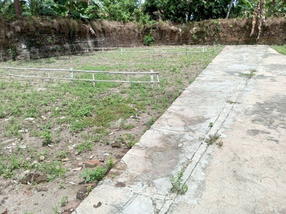 Dijual tanah pekarangan siap bangun utara indomaret imogiri