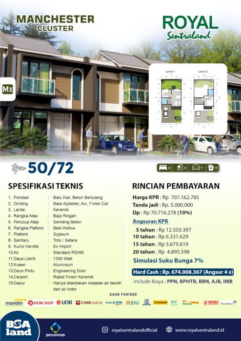 Dijual Rumah modern  di Makassar