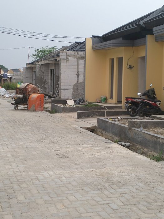 Rumah berkelas di cluster 1 lantai di citraraya