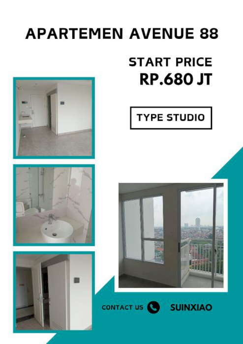 DIJUAL APARTEMEN BARU SIAP HUNI LOKASI STRATEGIS DI SURABAYA