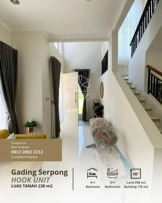 Dijual Cepat Rumah di Gading Serpong