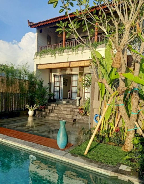 DI JUAL VILLA CANGGU VIEW PEMANDANGAN SAWAH INDAH