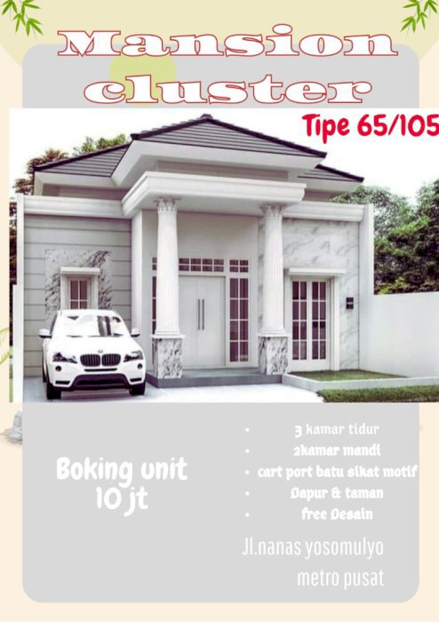 MANSION CLUSTER 21 METRO PUSAT