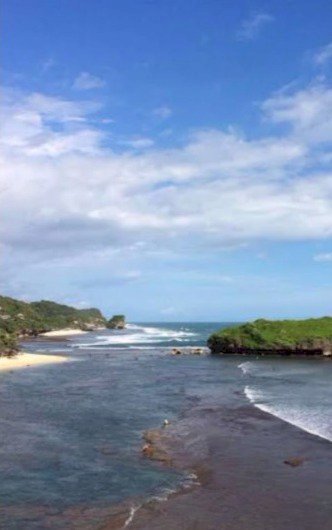 Dijual Tanah tepi pantai Krakal Luas 1,5 ha dengan Lokasi yg Indah