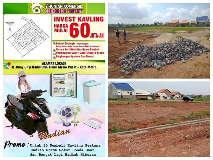 TANAH KAVLINGAN & HUNIAN KOMERSIL COFINDO ECO PROPERTY