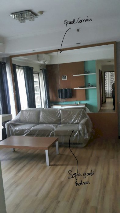 Sewa Apartemen Sudirman Park Jakarta Pusat Type 3 Bedroom Full Furnish