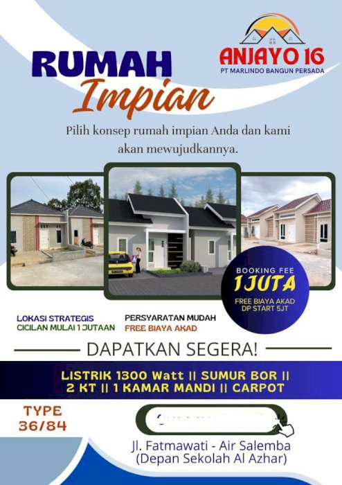  PERUMAHAN MURAH LOKASI STRATEGIS DI BANGKA BELITUNG